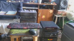 SONY MHC - W55 Микро обзор и небольшой тест звука! =).