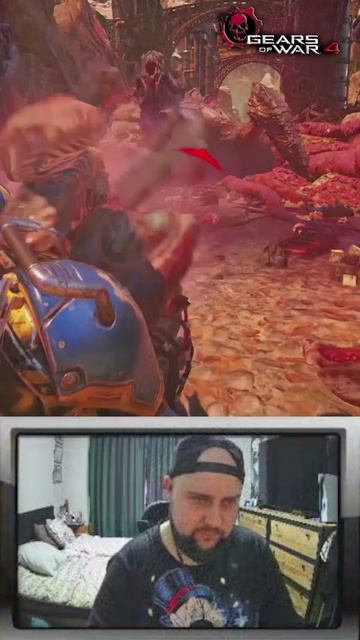 Теперь мелко рубим #игры #gaming #стрим #нарезки #gearsofwar4