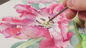 3 совета, как  мгновенно улучшить акварельные цветы 🌷