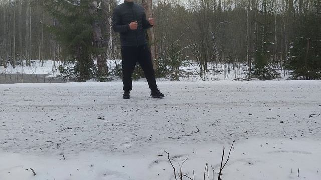 21-04-26. Тренировки!.Даже если что то болит - все равно в Лес!