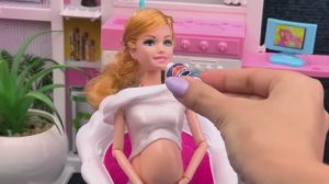 Распаковка игрового набора «Семья кукол Барби».😍🤩