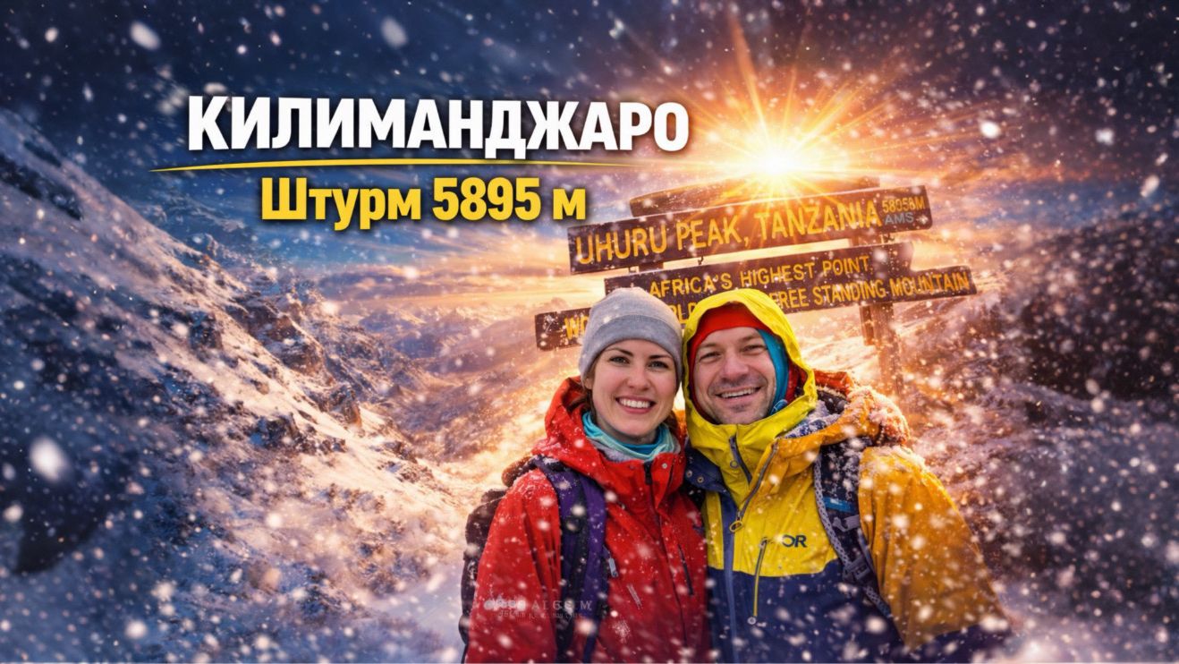 Часть 4. КИЛИМАНДЖАРО: Ночь, которая длится вечность | Штурм 5895 м