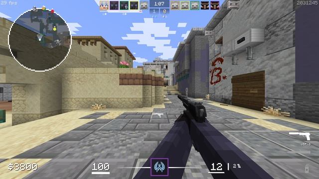 КС в Майнкрафте - наконец научился!