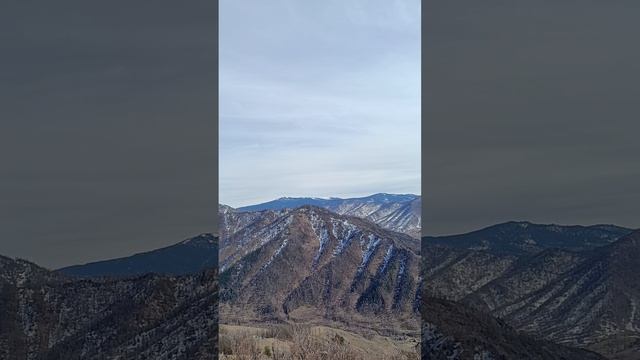 поход в горы.