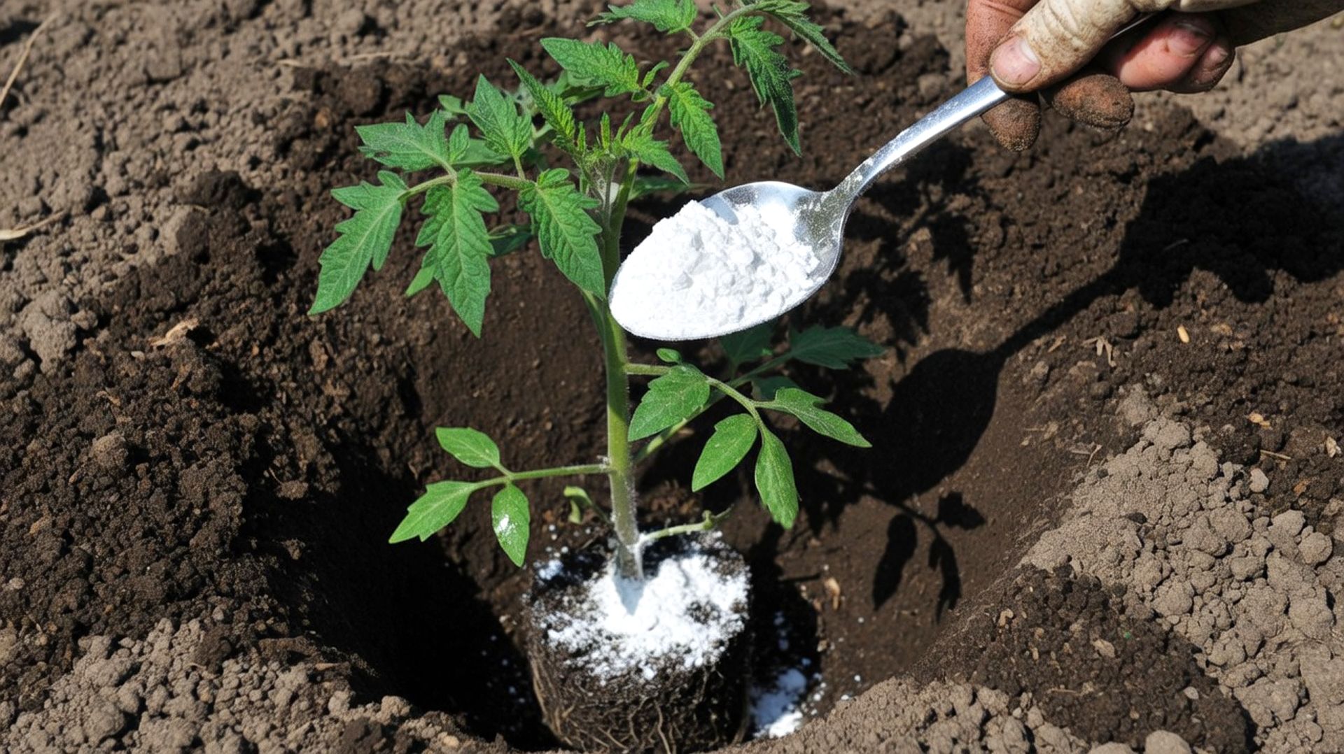 1 Ложка в лунку при посадке Томатов Огурцов Перца и они сразу пойдут в рост и не будут болеть!!!