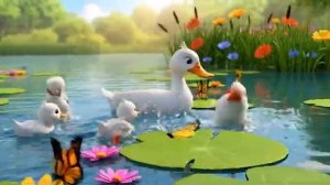Пять озорных утят!  развивающий мультик для детей 2026
