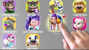 Говорящий Том 2, Охотники на демонов KPop, СПРУНКИ, Говорящий Хуан, Поппи Плейт Тайм