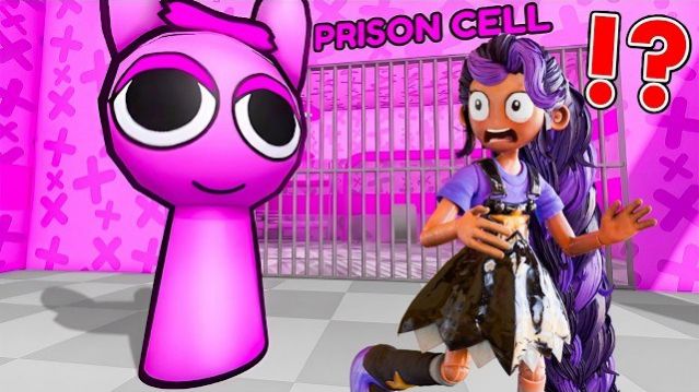 ЛИЛИ ЛАВБРЕЙДЗ ИГРАЕТ В ПИНК СПРУНКИ: ПОБЕГ ИЗ ТЮРЬМЫ В РОБЛОКС (ОББИ)