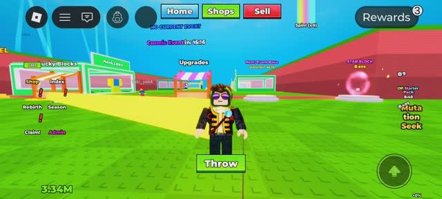 Играю в кинь лаки блок ради мозгов продолжение