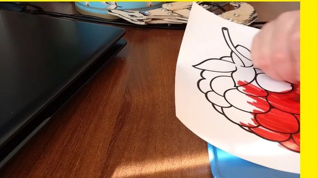 Как нарисовать Малину