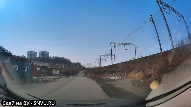 Владивосток. Чапаева - Каспийская. Экзаменационные маршруты ГАИ Владивосток