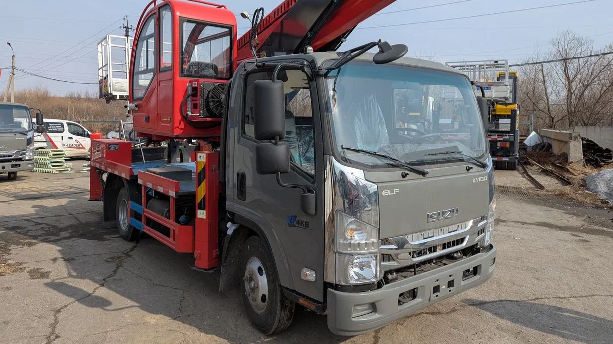 Автовышка Isuzu Elf 28 метров 2026 год