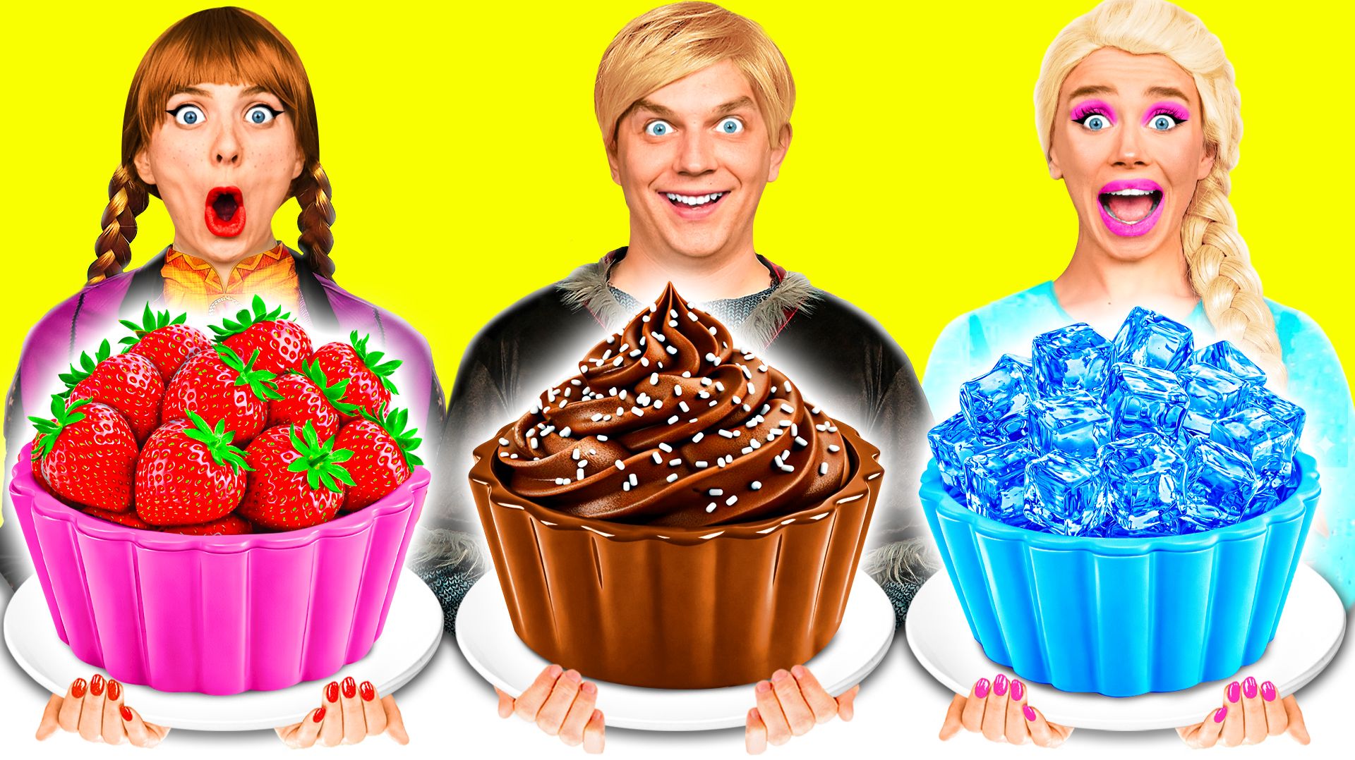 Кулинарный Челлендж: Я против Бабушки | Забавная Кухонная Битва от BaRaDa Challenge