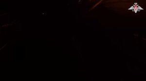 ТОС-1А уничтожил район временного развертывания противника.