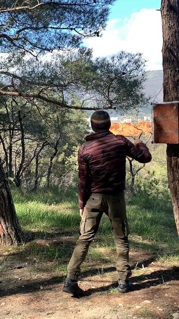 Импульсно-волновое метание ножа. Непринуждённо.