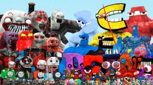 ТОМАС И ДРУЗЬЯ, MADNESS COMBAT ПРОТИВ АЛФАВИТНОЙ ИСТОРИИ И AMONG US (Garry's Mod)