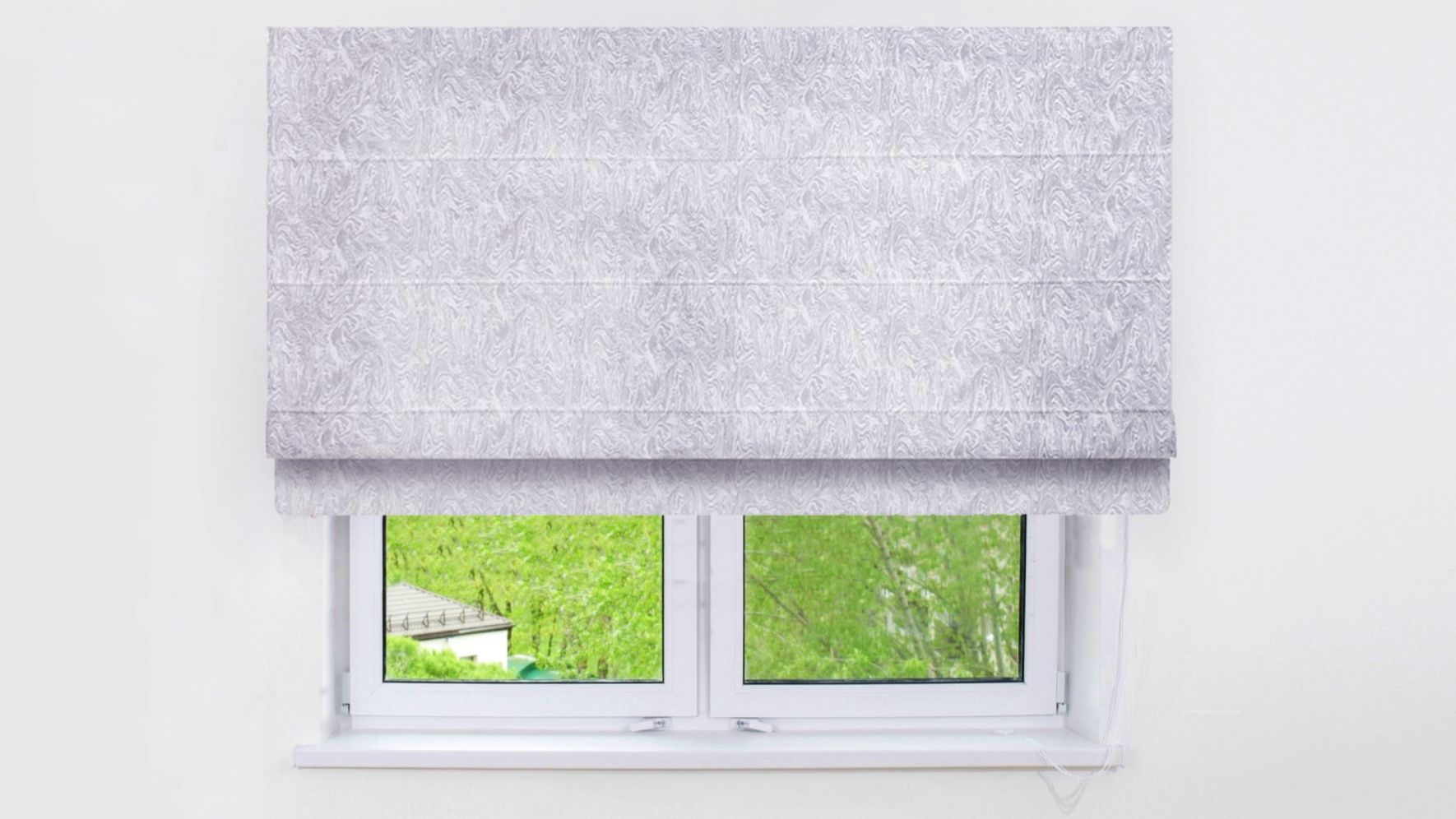 Штора римская Сапфир (Сабина), серый