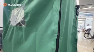 Сегодня хотим рассказать вам об очень полезном аксессуаре: о тенте для кузова YADEA ET3161