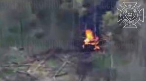 💥Эффектное уничтожение танка Т-64 в Сумской области