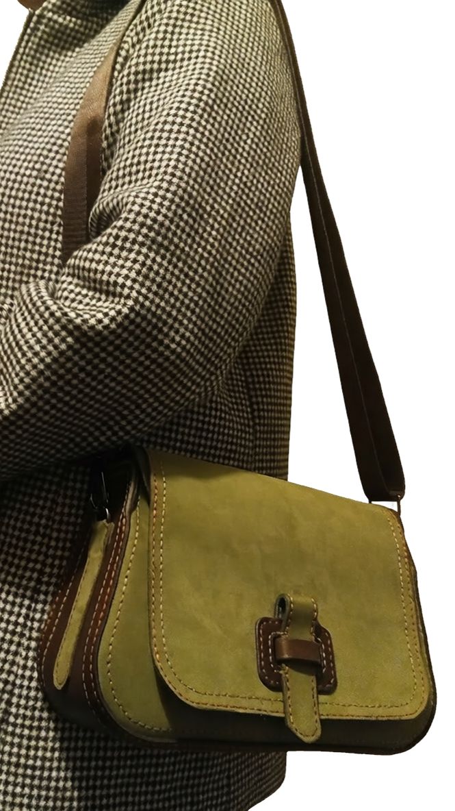 Сумка женская из натуральной кожи ручной работы 