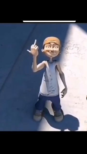 ну чел убегает от ментов