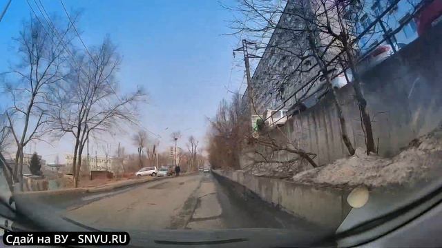 Владивосток. Верхнее Кирова. Экзаменационные маршруты ГАИ г. Владивосток