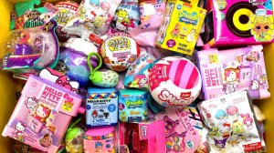 51 ТАИНСТВЕННЫЕ ИГРУШКИ СЮРПРИЗЫ и закуски ASMR Распаковка таинственных коробок