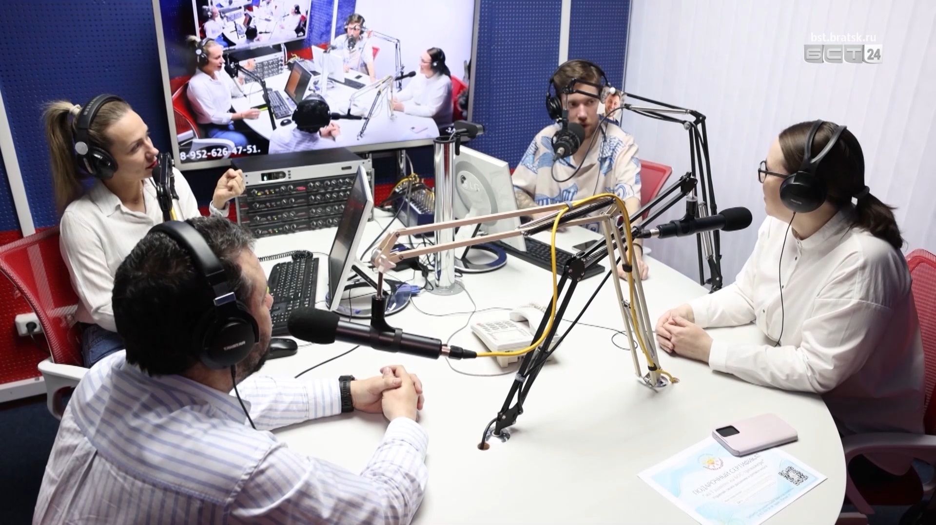 Руководитель фонда «Улыбка в сердце» стал гостем программы «Утро бодрого режима» на БСТ24