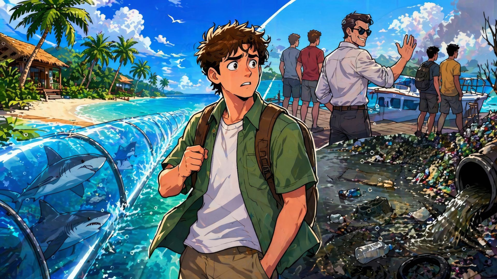 Я Застрял в Трубе и Увидел То, Что не Должен Был Видеть