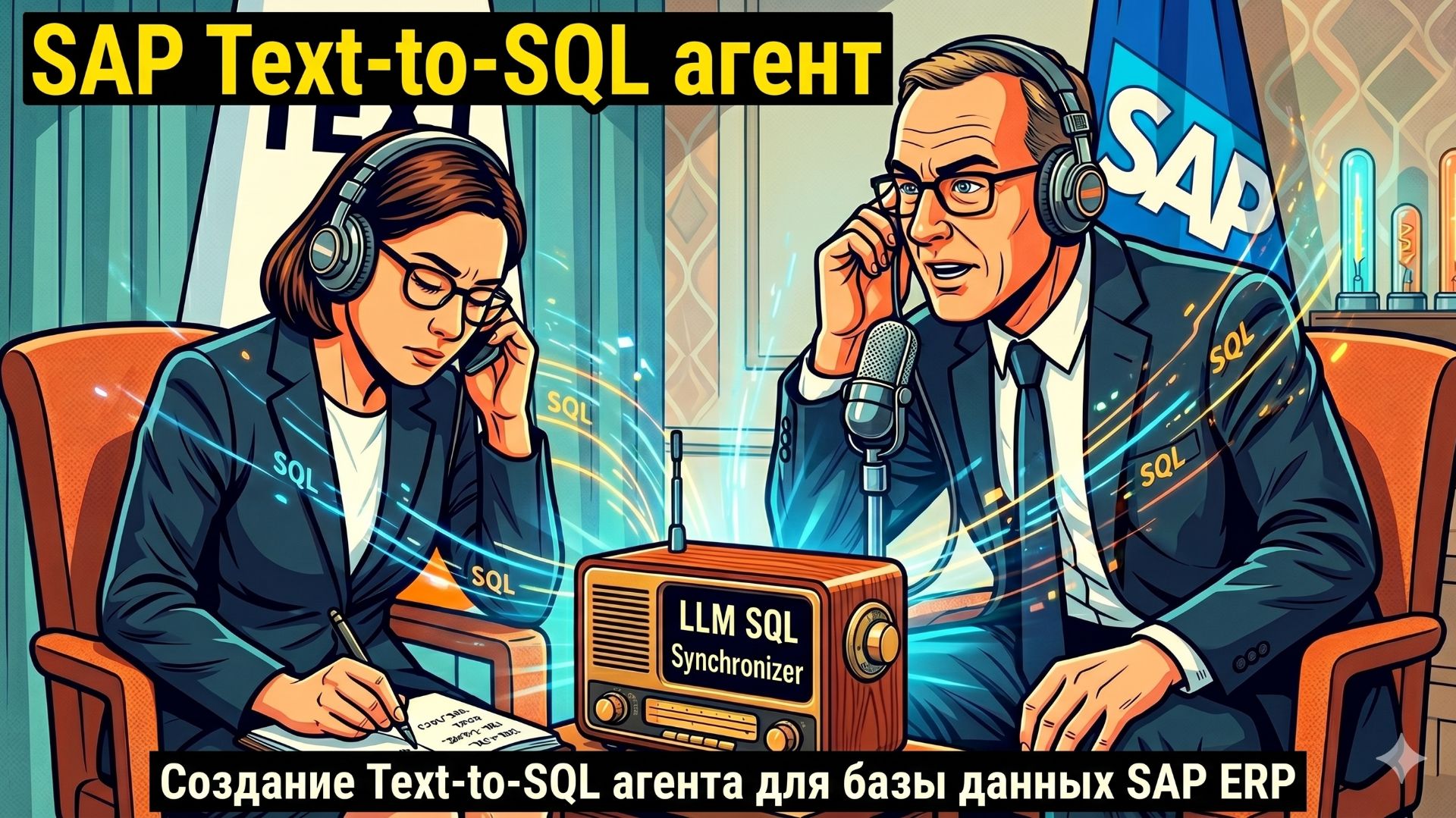 Сапёр в эпоху LLM: Создание Text-to-SQL агента для базы данных SAP ERP
