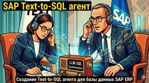 Сапёр в эпоху LLM: Создание Text-to-SQL агента для базы данных SAP ERP