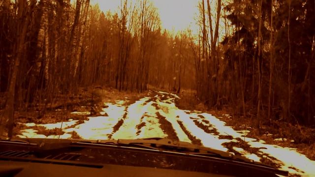 В карелии и летом зима.