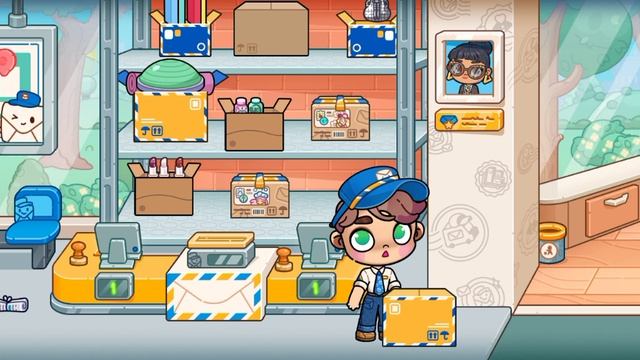 забираем посылки с почты😄😘🥰