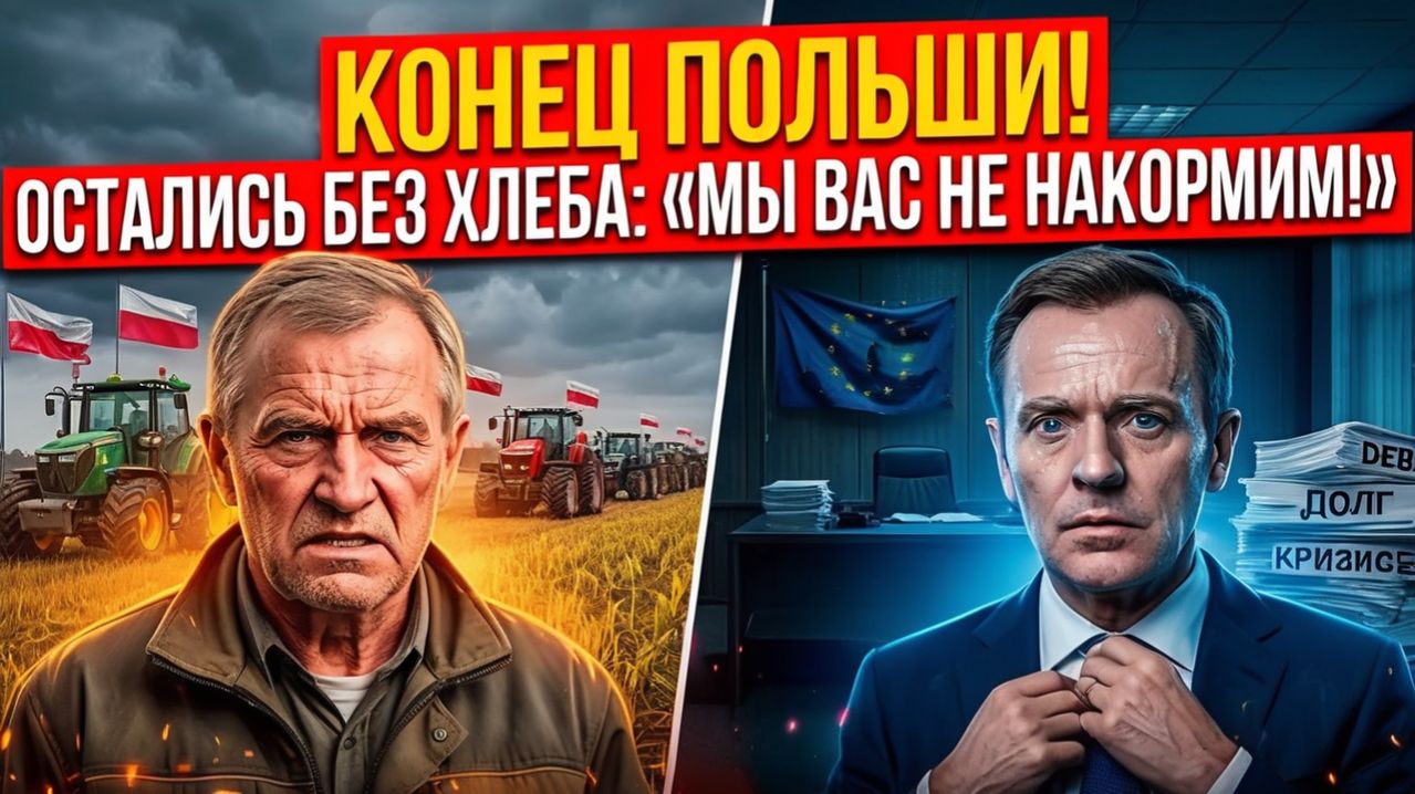 ЖЕСТКИЙ ПРИГОВОР ФЕРМЕРОВ КРАХ ГРУППЫ «АЗОТЫ» И КОНЕЦ СЫТОЙ ЕВРОПЫ!