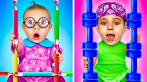 Мачо Против Ботанши в Тюрьме  Как Сбежать с Тюрьмы и Школы