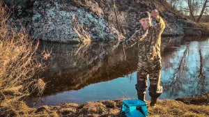 Заход хищника с тыла с атакой на садок и другие рыболовные истории ранней весной