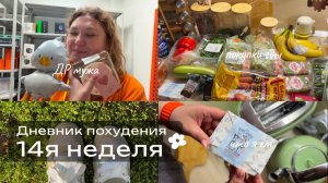 Худею со 114кг.Уже минус 8 кг!  Дневник питания. Неделя 14.