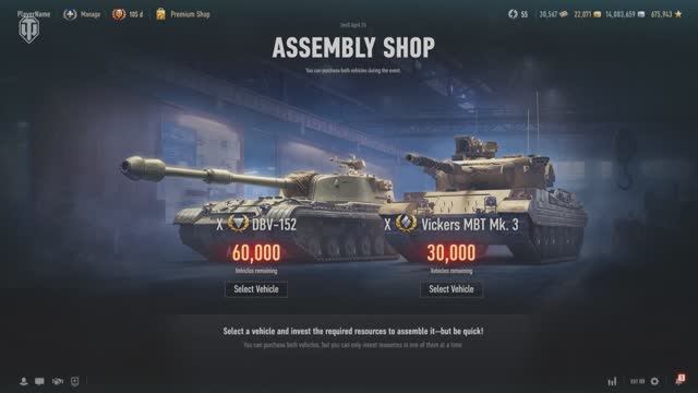 11-е Конструкторское бюро: DBV-152 и Vickers 3 | World Of Tanks