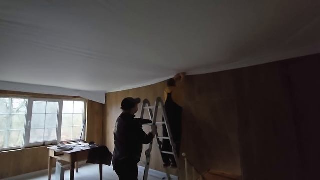 Потолок с маркетплейса за копейки: Стоит ли делать самому? Мой честный отзыв #хочувдеревню #хутор