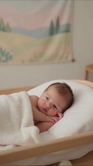 Милый малыш спит: нежные мгновения #малыши #сон #радость