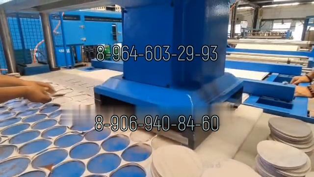 Станок для производства шлифовальных кругов на липучке