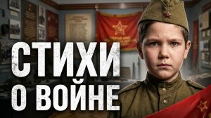 Стихи о войне ко Дню Победы 9 мая! ⭐ Девочка читает стихотворение про войну. Стих о войне детям ВОВ
