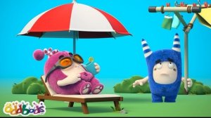 Натянутый канат | ЧУДДИКИ | Смешные мультики для детей Oddbods