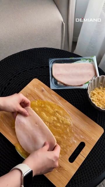 Улитка с ветчиной и сыром 🧀