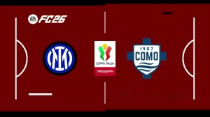 Интер - Комо Кубок Италии 1/2 сезон 25/26 FC26