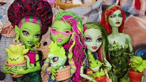 кукла цветок, подарок от мужа на 8-е марта, прекрасная Monster High Кукла Венера с аксессуарами