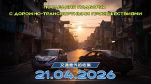 Последняя подборка ДТП 21.04.2026