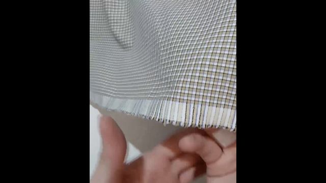 Хлопок костюмно-плательный клеточка ФРАНЦИЯ