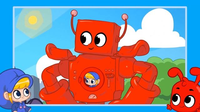 My Red Robot + Super Morphle Rewind - My Magic Pet Morphle Episode #22