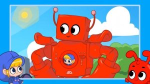My Red Robot + Super Morphle Rewind - My Magic Pet Morphle Episode #22